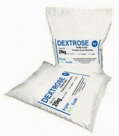 Dextrose Anidra 25Kg Pura SUPLEMENTO ALIMENTAR Produtos para alimentos