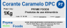 CORANTE CARAMELO LIQUIDO DPC 1 kg Quilo Insumos para alimentos fracionados por Kg ou Gramas