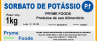 SORBATO DE POTASSIO Granulado 1Kg Quilo Produtos para Alimentos