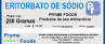 ERITORBATO DE SODIO 250 GRAMAS Produtos para alimentos