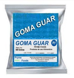 GOMA GUAR 500 Gramas Insumos Para Alimentos Fracionados por Quilos e Gramas