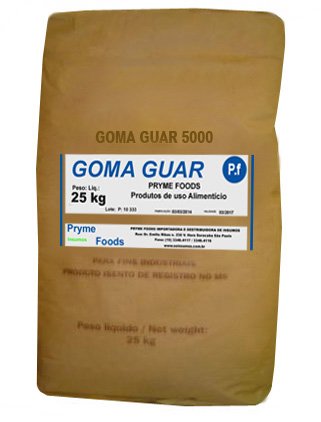 GOMA GUAR 5000 25 Kg Quilo