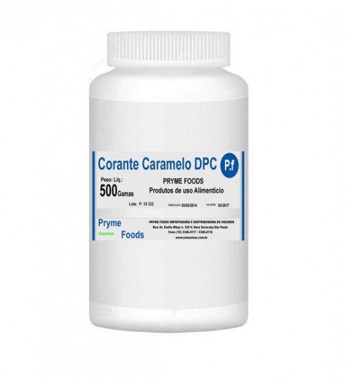 CORANTE CARAMELO III LIQUIDO DPC 500 Gramas